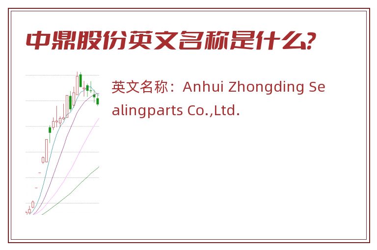 中鼎股份英文名称是什么？