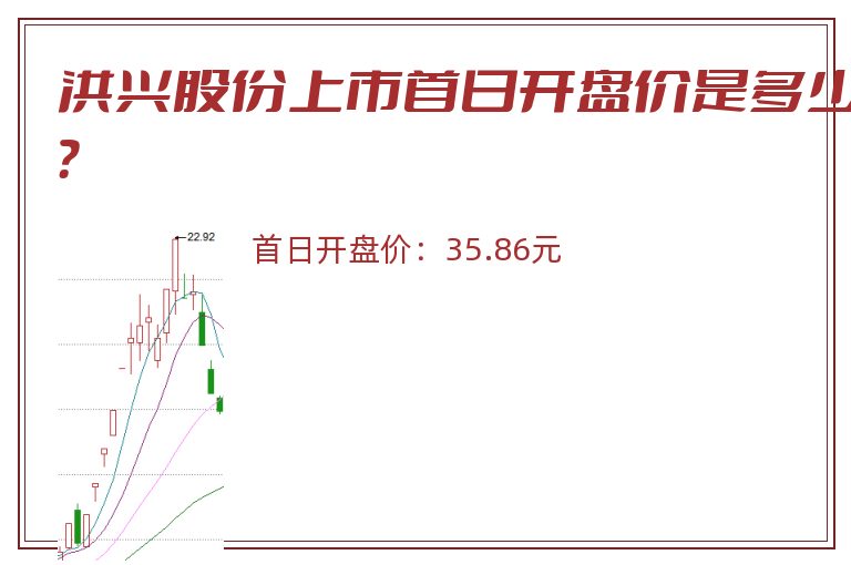 洪兴股份上市首日开盘价是多少？