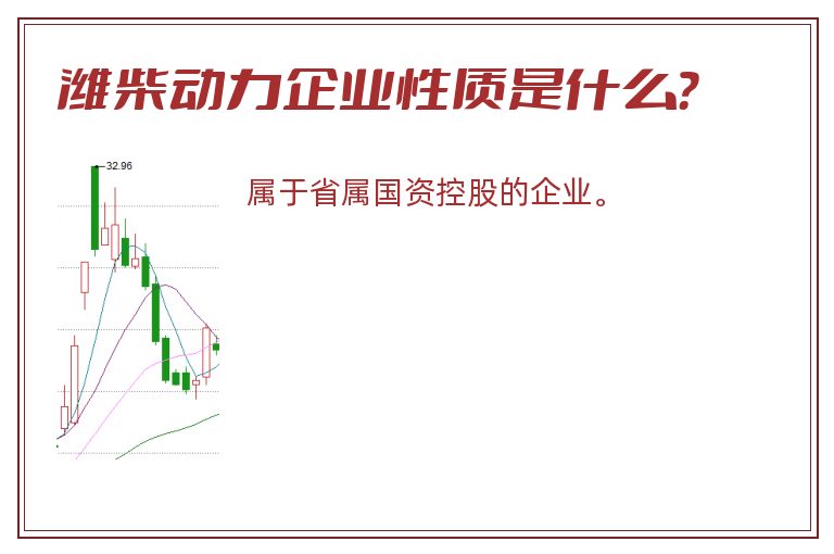 潍柴动力企业性质是什么？