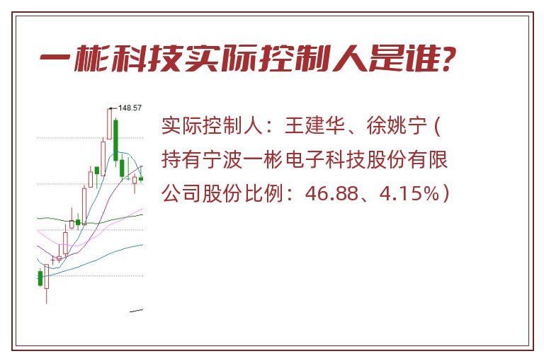一彬科技实际控制人是谁？
