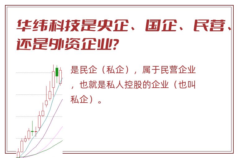 华纬科技是央企、国企、民营、还是外资企业？
