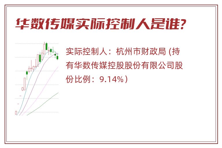 华数传媒实际控制人是谁？
