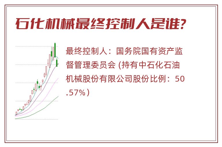石化机械最终控制人是谁？