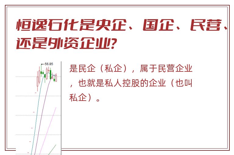 恒逸石化是央企、国企、民营、还是外资企业？