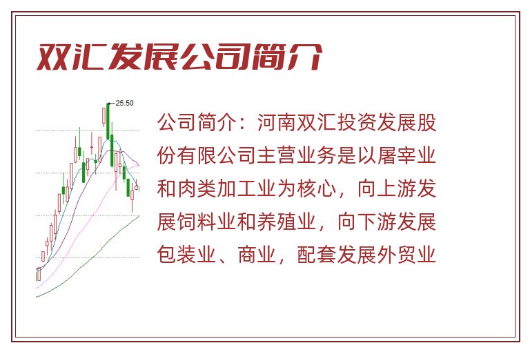 双汇发展公司简介