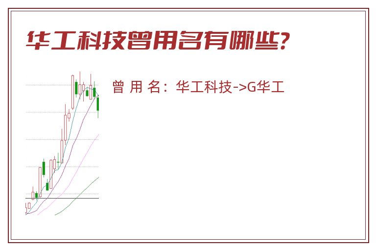 华工科技曾用名有哪些？