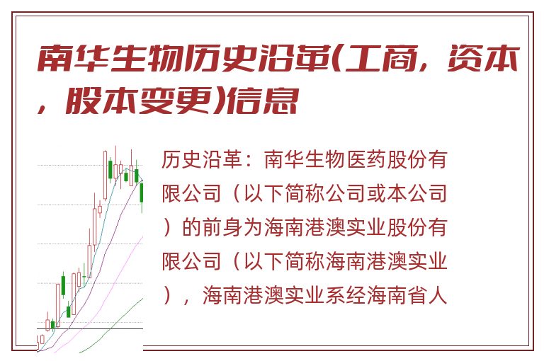 南华生物历史沿革(工商,资本,股本变更)信息.jpg 南华生物.jpg