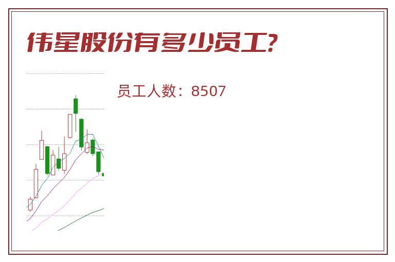 伟星股份有多少员工？