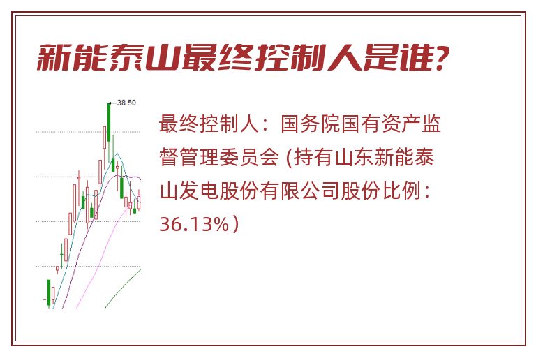 新能泰山最终控制人是谁？