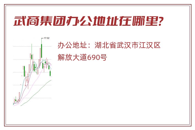 武商集团办公地址在哪里？