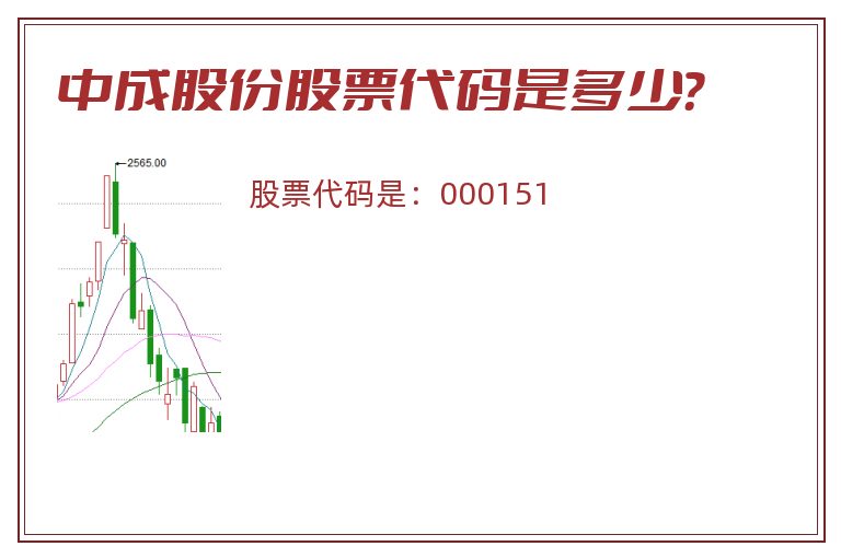 中成股份股票代码是多少？