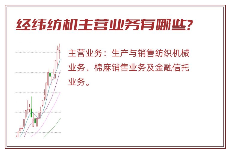 经纬纺机主营业务有哪些？