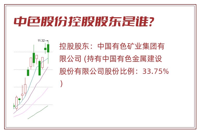 中色股份控股股东是谁？