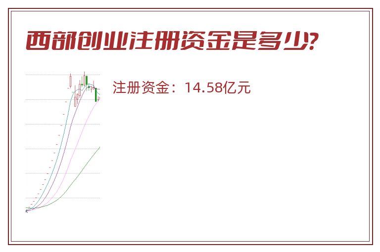 西部创业注册资金是多少？