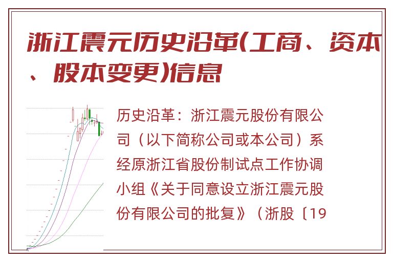 浙江震元历史沿革(工商、资本、股本变更)信息.jpg 浙江震元.jpg