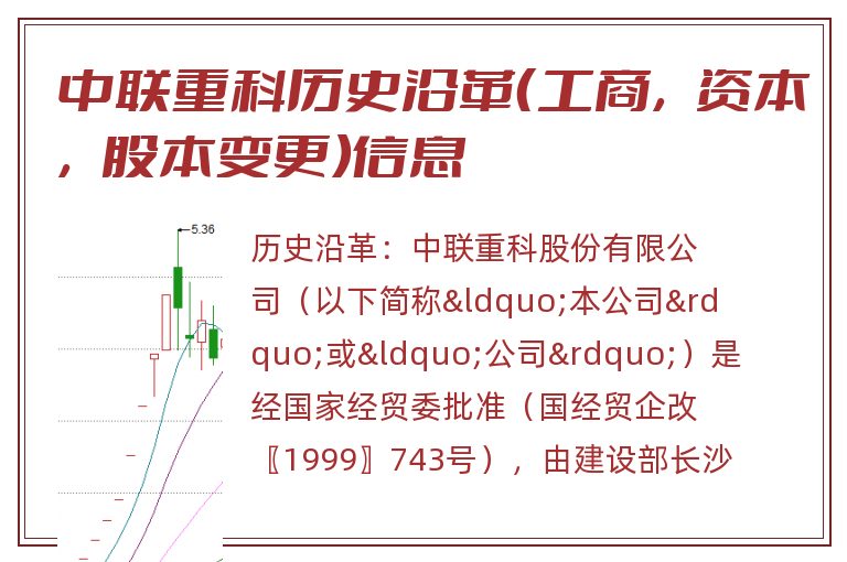 中联重科历史沿革(工商,资本,股本变更)信息.jpg 中联重科.jpg