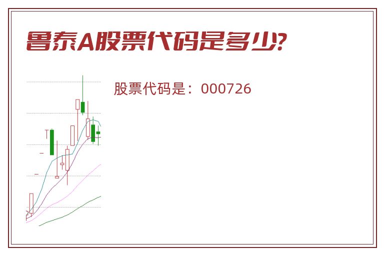 鲁泰A股票代码是多少？