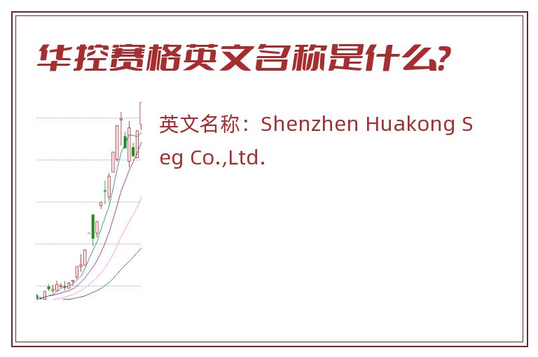 华控赛格英文名称是什么？