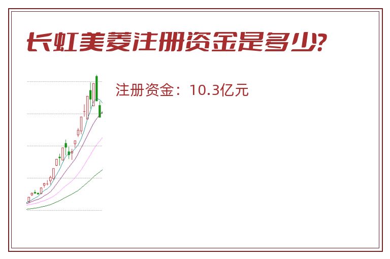 长虹美菱注册资金是多少？