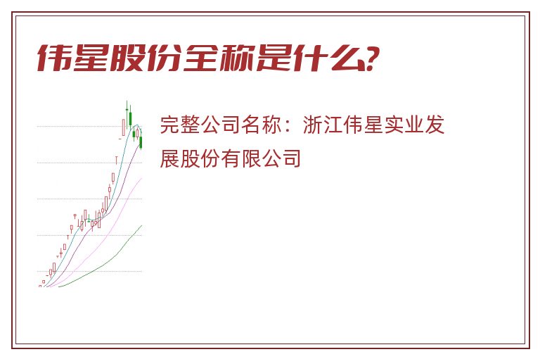 伟星股份全称是什么？