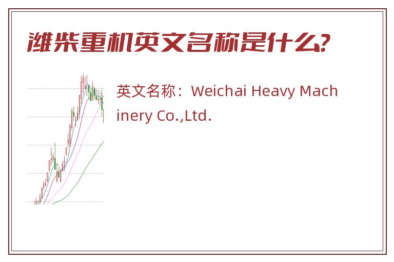 潍柴重机英文名称是什么？