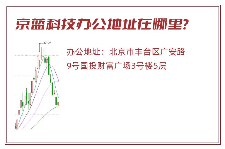 京蓝科技办公地址在哪里？