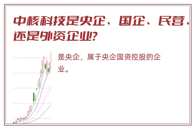 中核科技是央企、国企、民营、还是外资企业？
