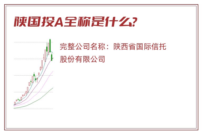 陕国投A全称是什么？