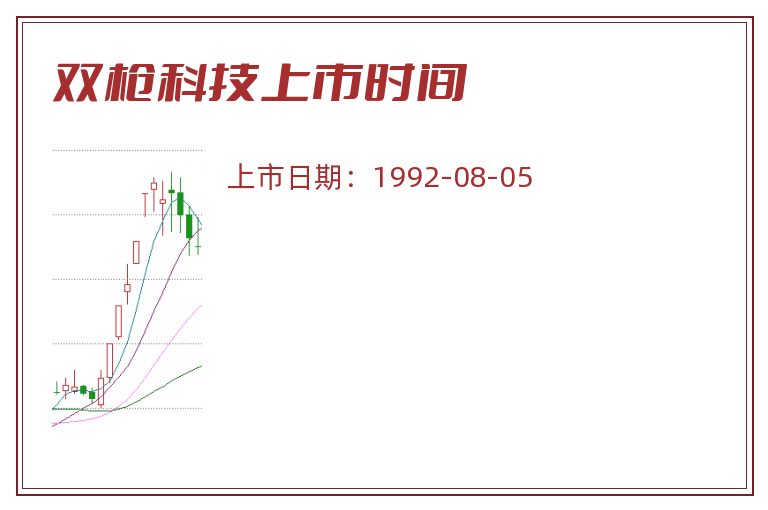 双枪科技上市时间