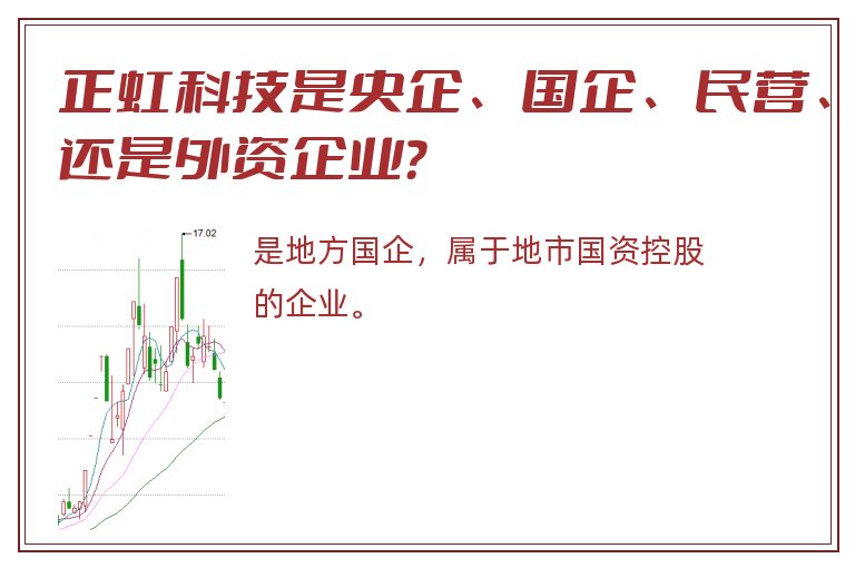 正虹科技是央企、国企、民营、还是外资企业？