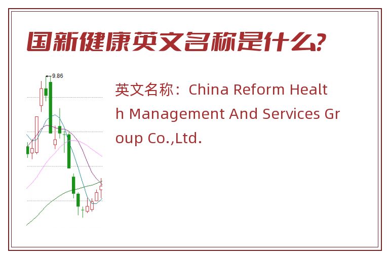 国新健康英文名称是什么？