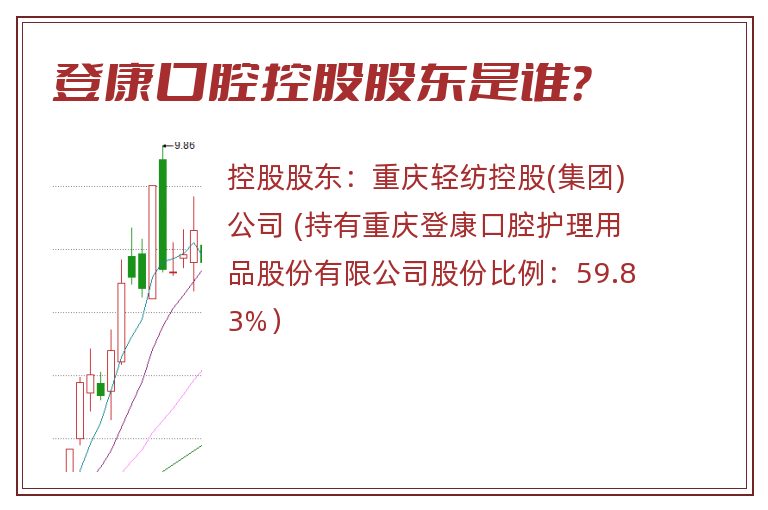 登康口腔控股股东是谁？