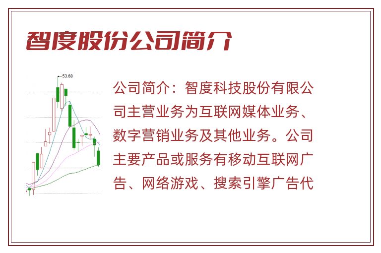 智度股份公司简介