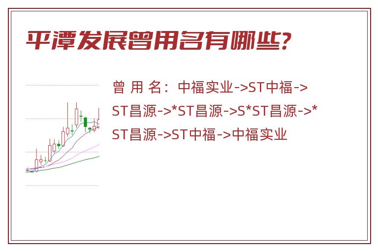 平潭发展曾用名有哪些？