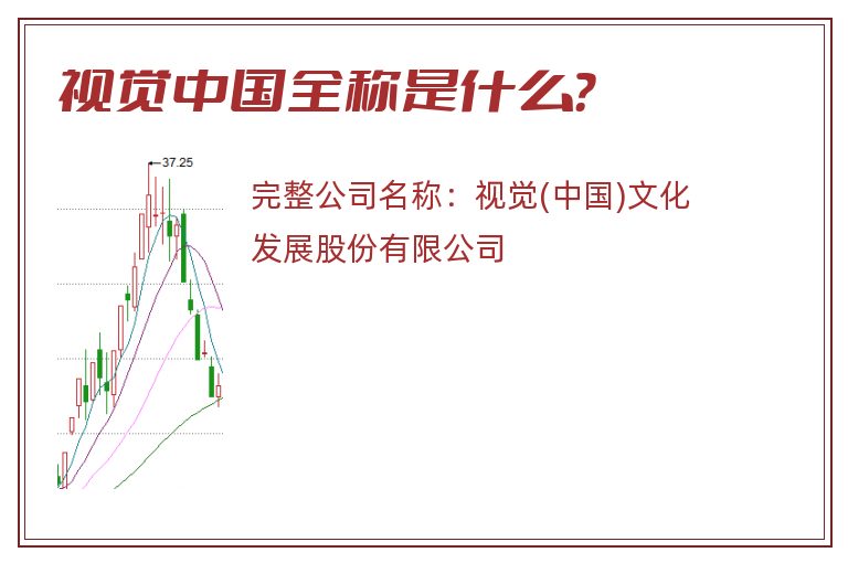 视觉中国全称是什么？