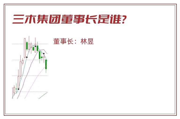 三木集团董事长是谁？