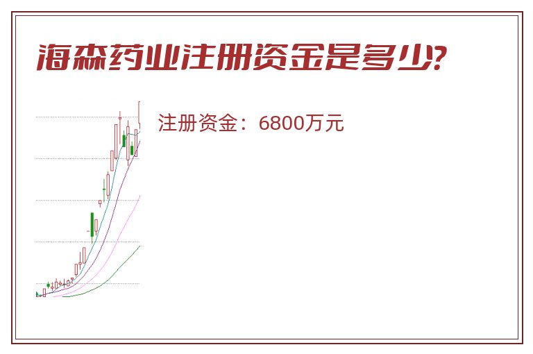 海森药业注册资金是多少？