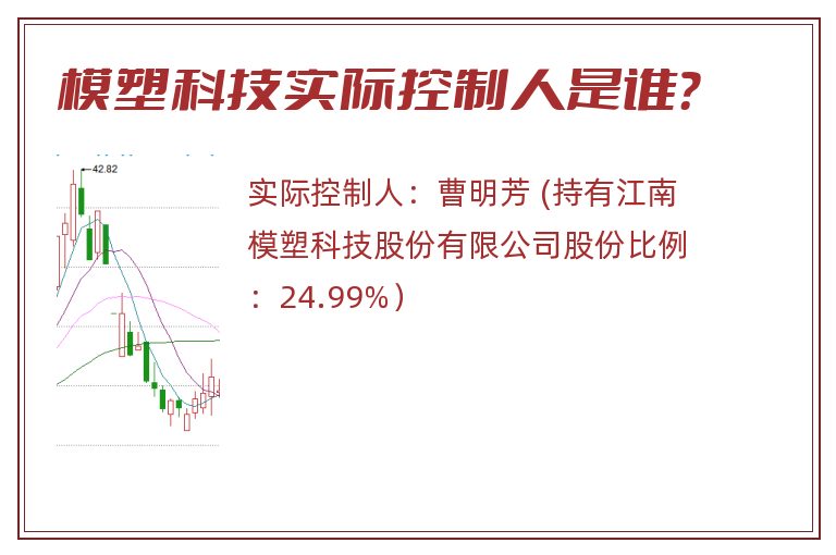 模塑科技实际控制人是谁？