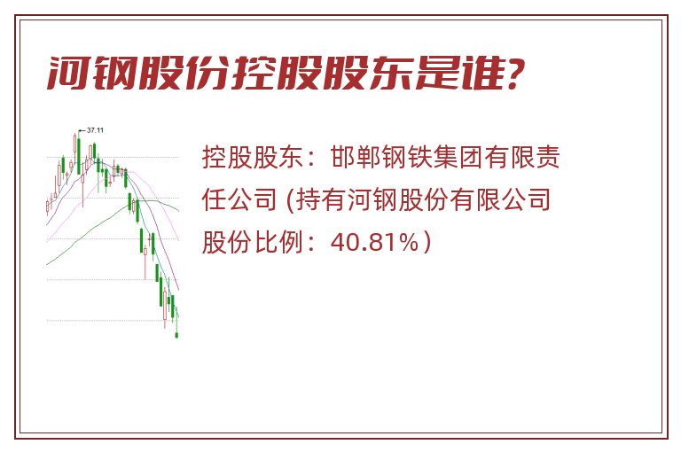河钢股份控股股东是谁？