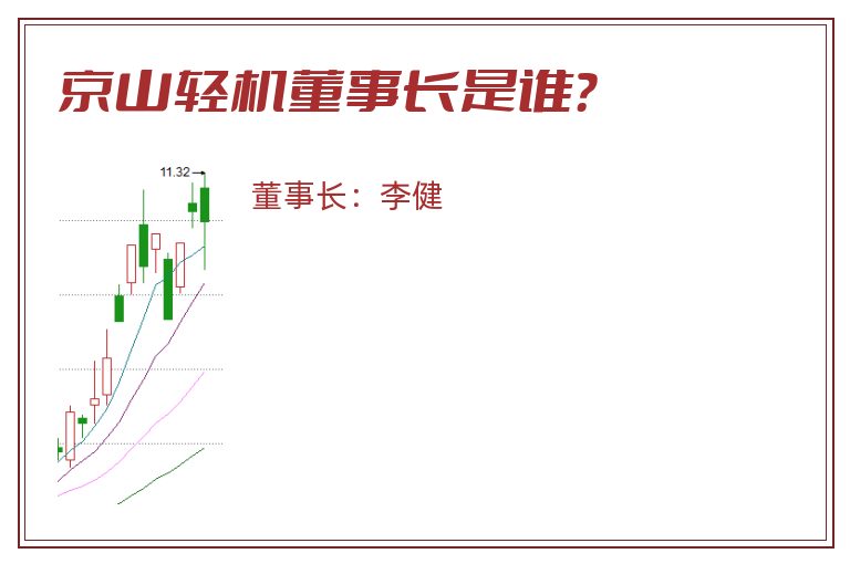 京山轻机董事长是谁？