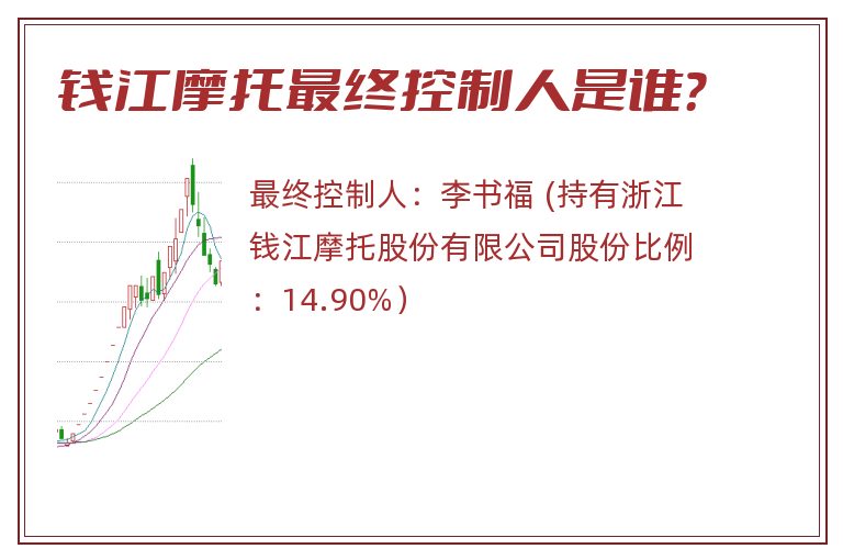 钱江摩托最终控制人是谁？