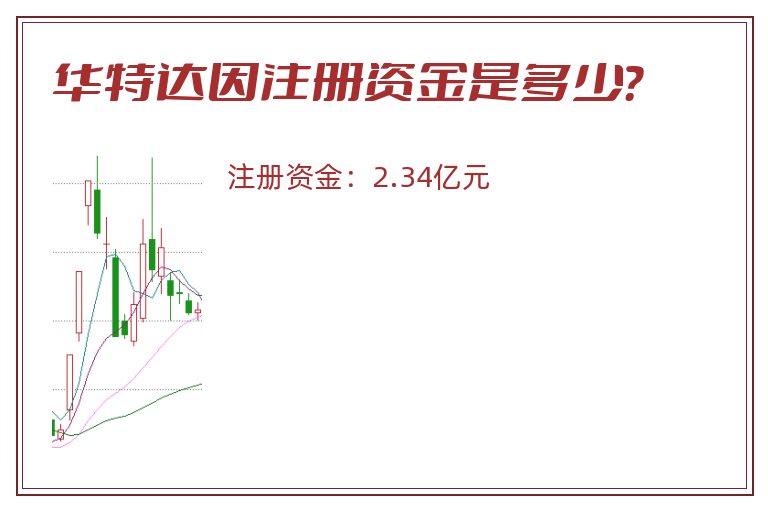 华特达因注册资金是多少？