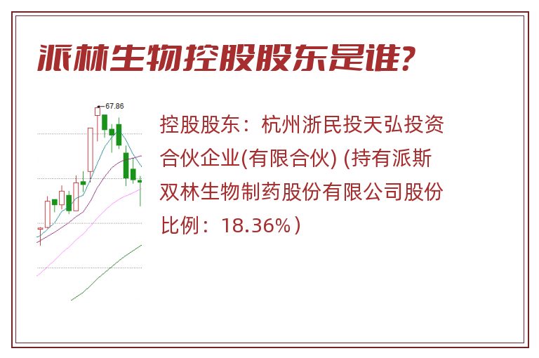 派林生物控股股东是谁？