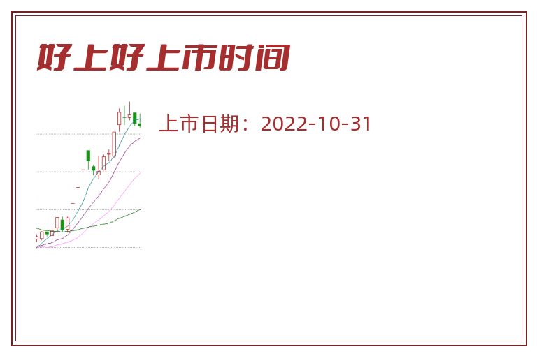 好上好上市时间