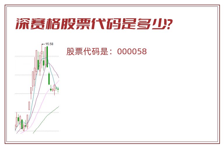 深赛格股票代码是多少？