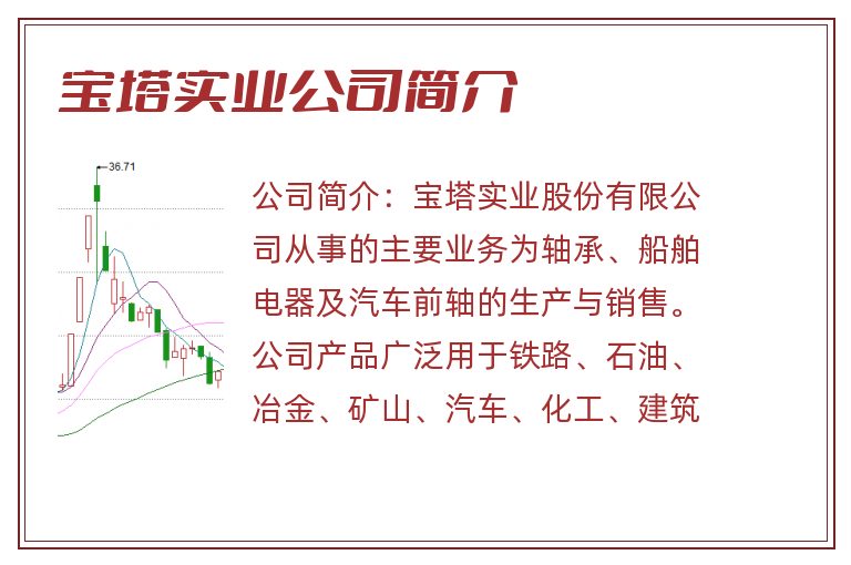宝塔实业公司简介