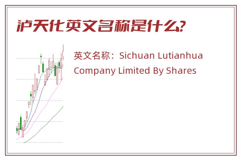 泸天化英文名称是什么？