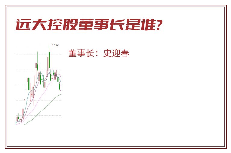 远大控股董事长是谁？