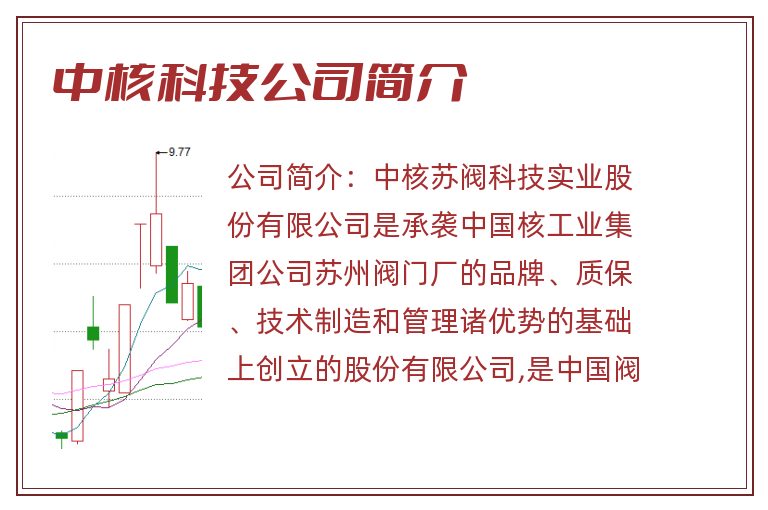 中核科技公司简介