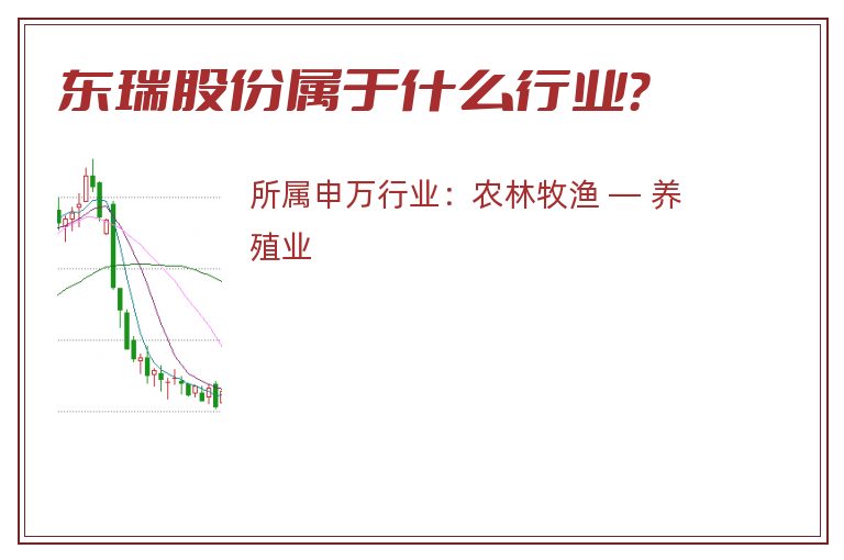 东瑞股份属于什么行业？